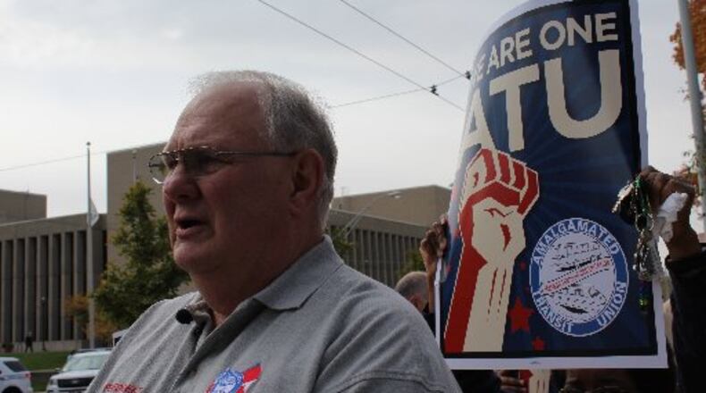 ATU Local 1385 President Glenn Salyer. CORNELIUS FROLIK / STAFF