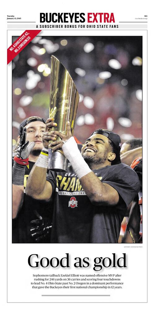 Ohio State Football pages