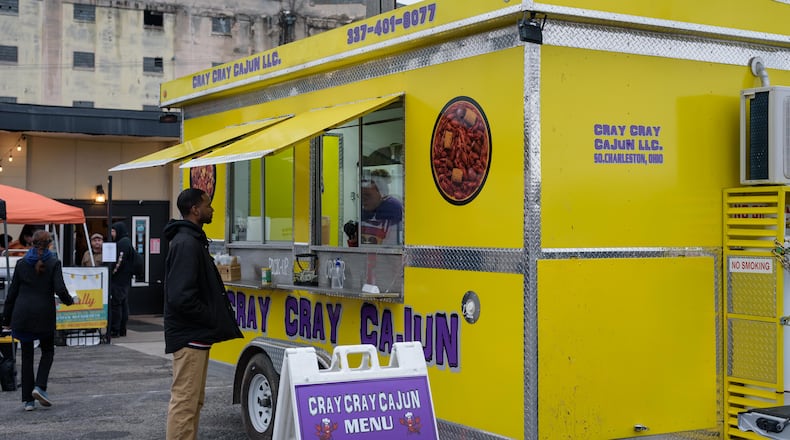 The Dayton Pizza Fest, Yellow Cab Tavern’s first food truck rally of 2023, was held on Friday, Mar. 24. Each rally this year will be a themed food festival to celebrate the 10th anniversary of the Yellow Cab Food Truck Rallies. This month's rally is the Dayton Veg Fest, spotlighting vegetarian dishes, slated Friday, April 14. TOM GILLIAM / CONTRIBUTING PHOTOGRAPHER