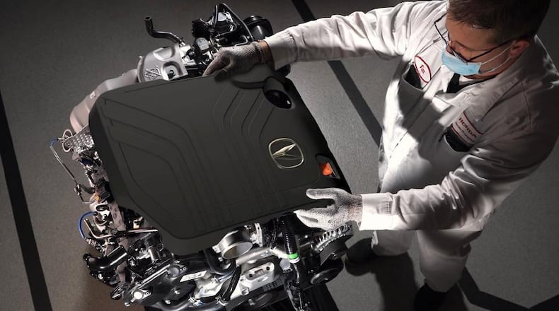The new turbocharged 3.0-liter V6 engine that is powering the return of Acura Type S models is built exclusively at the Anna Engine Plant. Honda photo