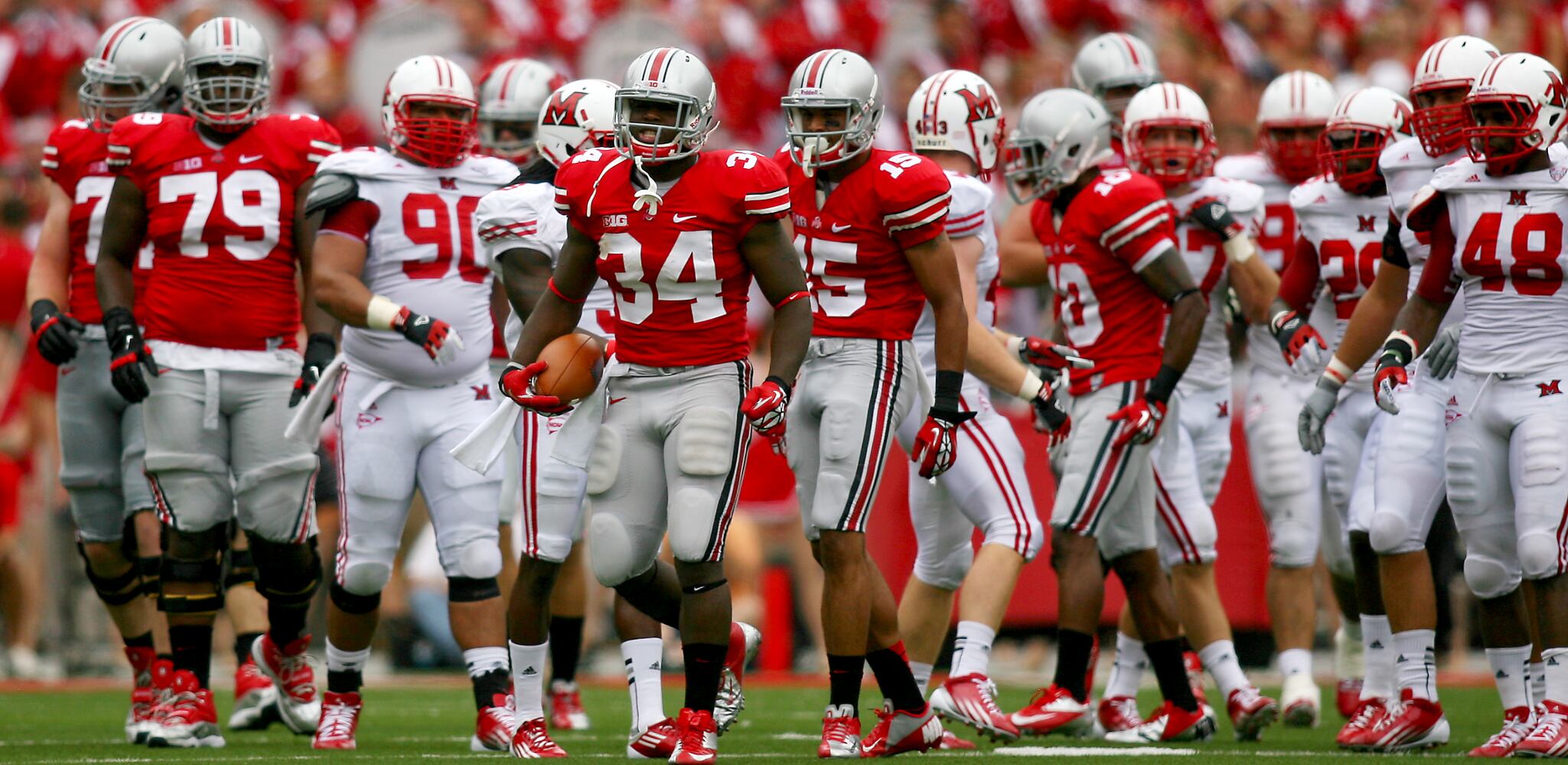 Ohio State vs. Miami University football