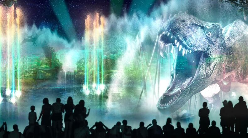 Universal Studios visitors will watch 'Cinematic Celebration' from a new standing area built in the theme park's Central Park area. The show debuts sometime this summer. (Universal Orlando)
