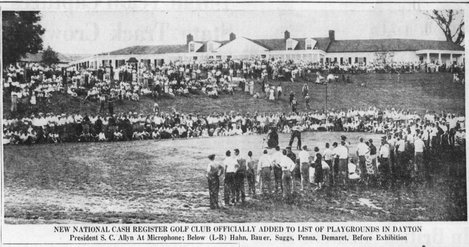 May 30, 1954: New National Cash Register Golf Club officially opens. DAYTON DAILY NEWS ARCHIVES