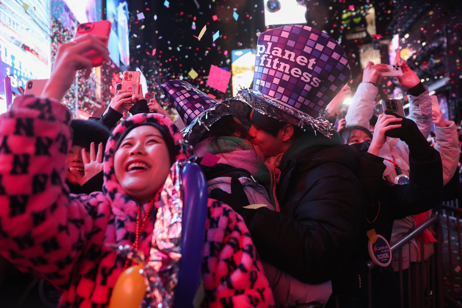 APTOPIX New Year's Eve New York