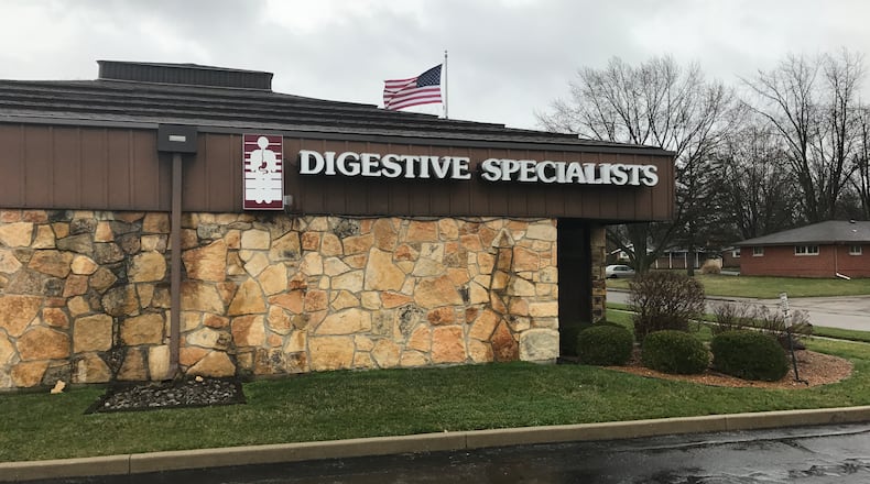 Digestive Specialists and Digestive Endoscopy Center on Brubaker Drive in Kettering. March 7, 2017. TREMAYNE HOGUE / STAFF