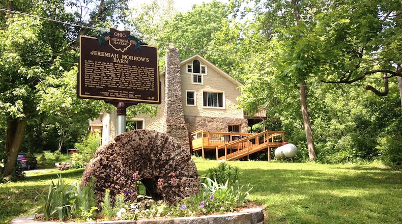 Jeremiah Morrow’s Barn. Source: RemarkableOhio.org