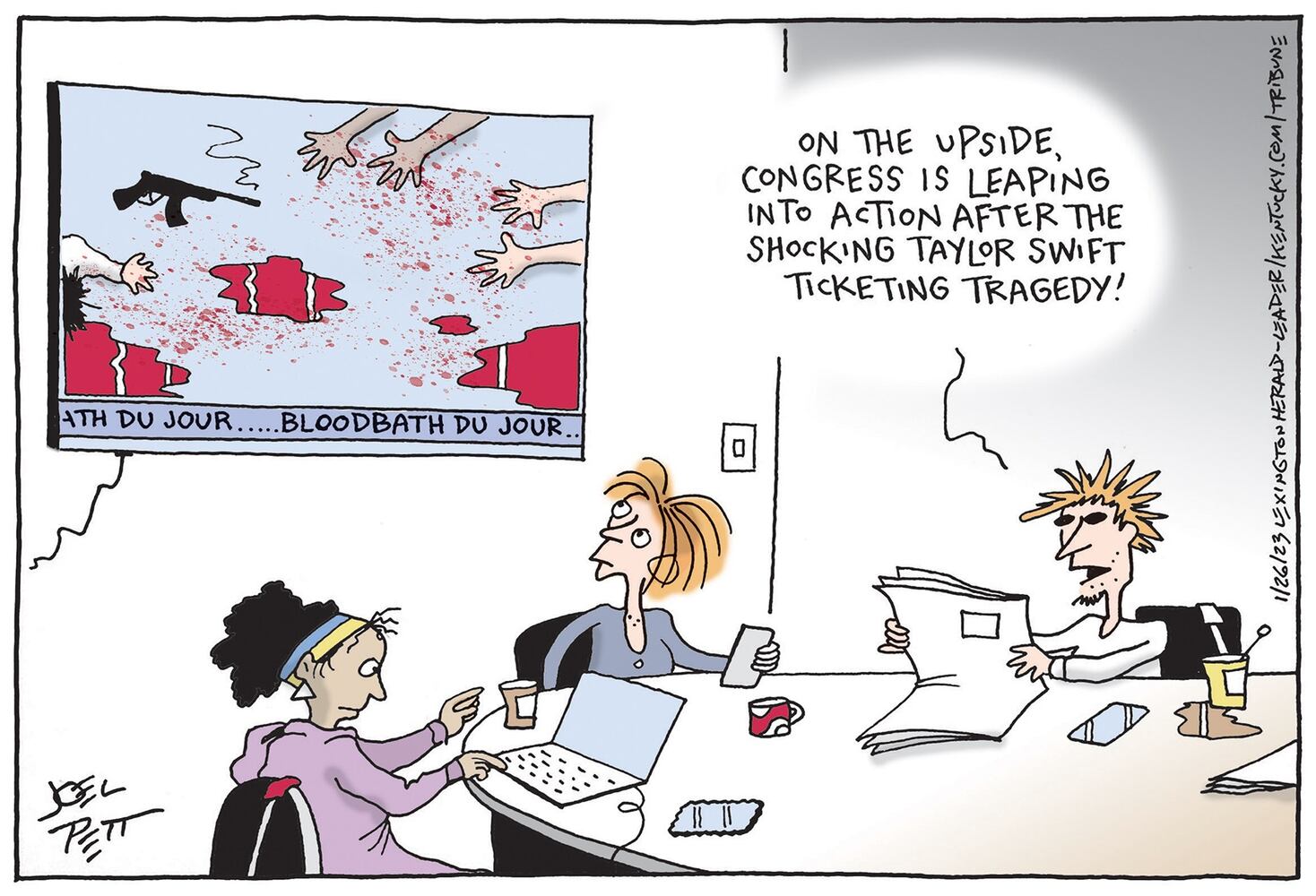 WEEK IN CARTOONS: Classified documents, mass shootings and more