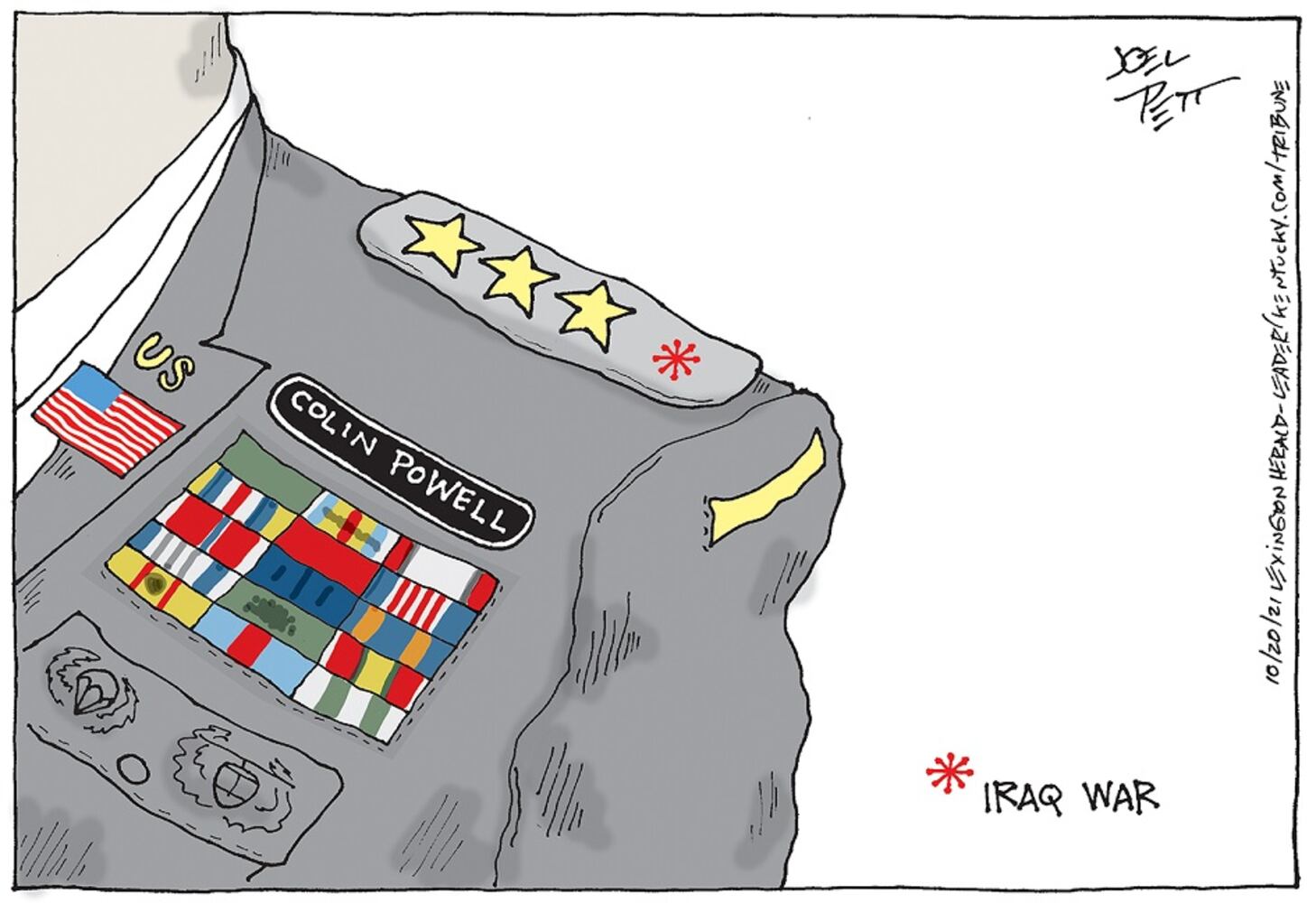 WEEK IN CARTOONS: Gen. Colin Powell, supply chain woes and more