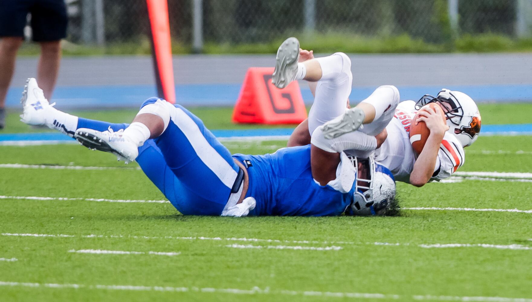 Hamilton Big Blue Football beats Anderson