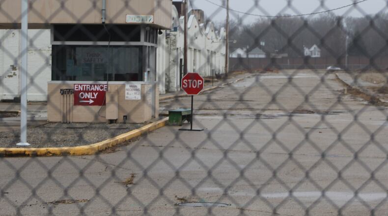 Dayton Metro Library Executive Director Tim Kambitsch, seen here on June 20, 2016, stands outside the Wright Co. factory site, near the planned site of the new West Dayton library branch. The library’s negotiations to acquire the site so far have been unsuccessful. CORNELIUS FROLIK / STAFF