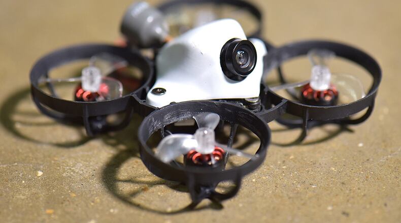 A micro drone race will be held at the National Museum of the U.S. Air Force Feb. 29. (U.S. Air Force photo/Ken LaRock)