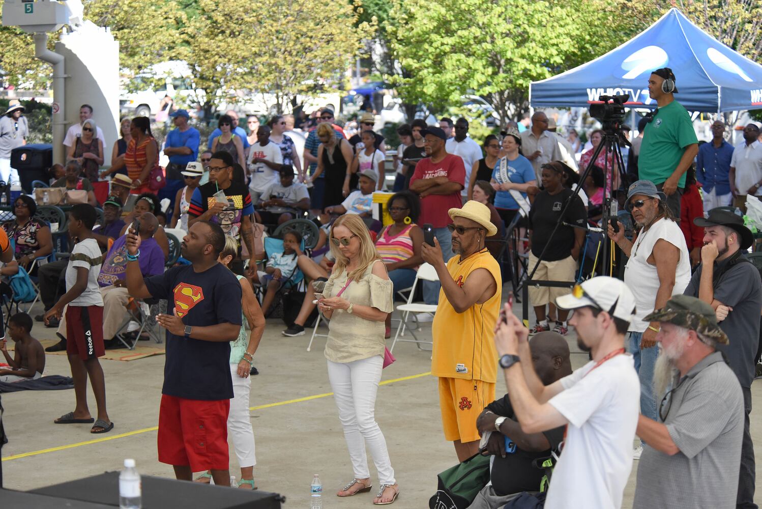Photos:  Dayton Strong at RiverScape