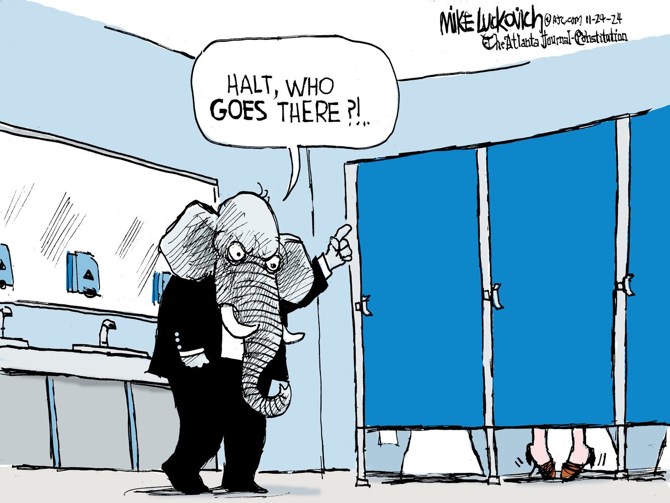 CARTOONS: Mike Luckovich, Nov. 28, 2024