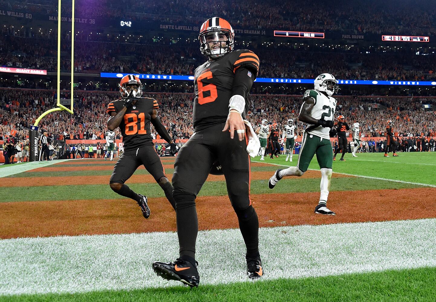 Browns win