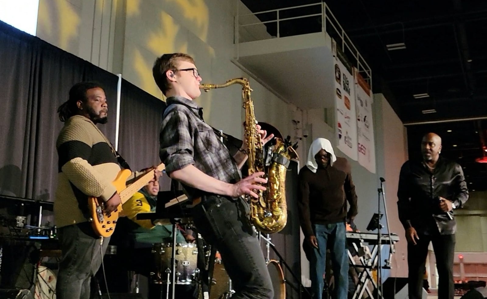 Food, fun, and live music were all hallmarks of Dayton's 2025 Feast of Giving on Thanksgiving Day, November 27, 2025. LONDON BISHOP/STAFF