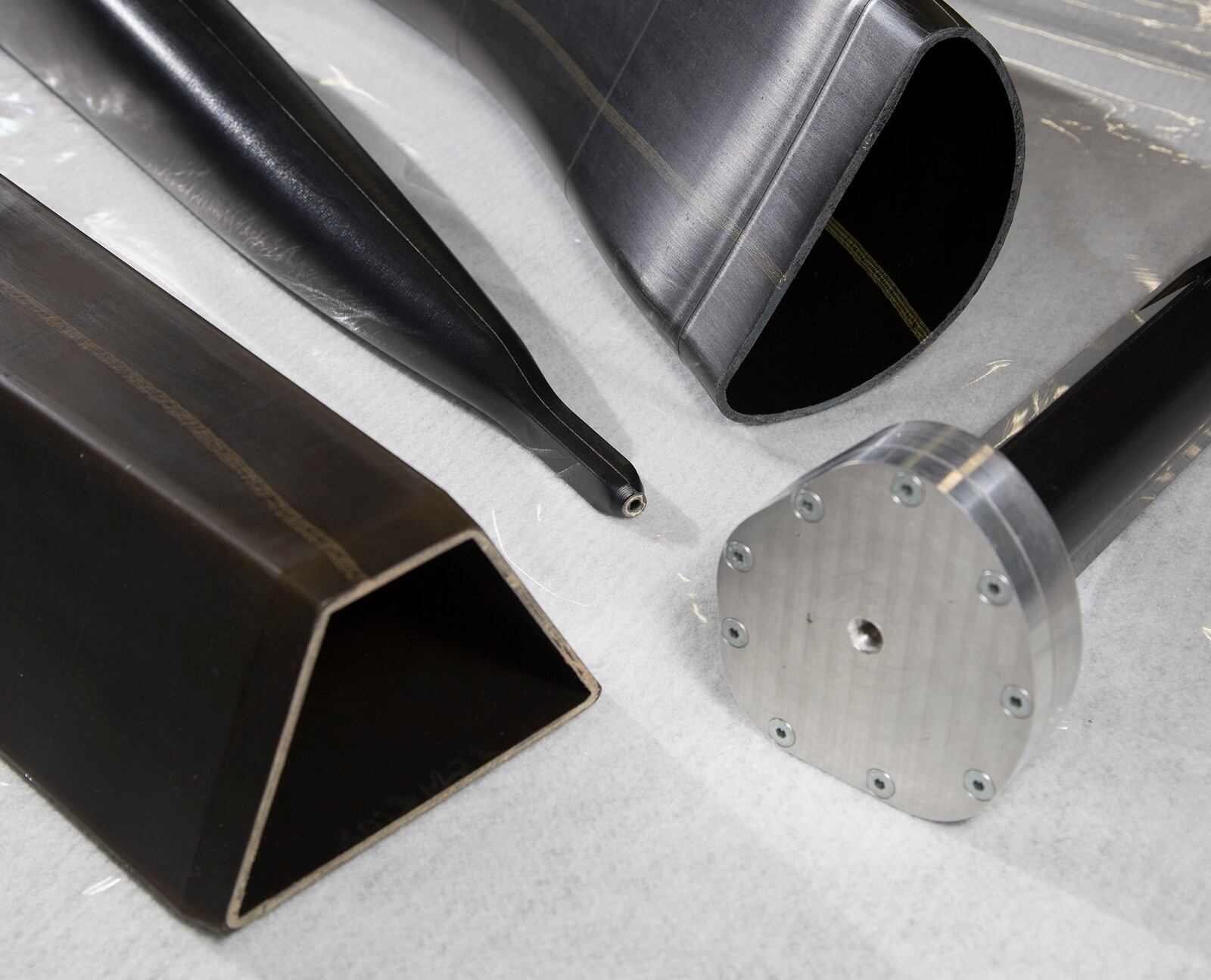 Variable geometry composite tools crated by SpinTech in Xenia. TY GREENLEES / STAFF