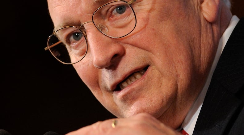 FILE -- In this June 1, 2009 file photo, former Vice President Dick Cheney speaks at the National Press Club in Washington. (AP Photo/Susan Walsh, File)