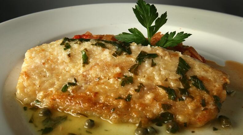 Eva's Whitefish with Lemon Caper Wine Sauce. (Marcin Szczepanski/Detroit Free Press/TNS)