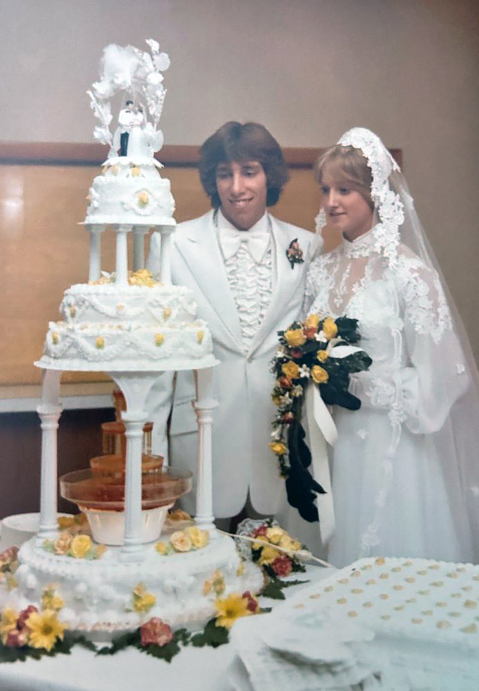 Jeanette McDaniel (Right) with her husband Jeffrey on their wedding day in 1979. CONTRIBUTED