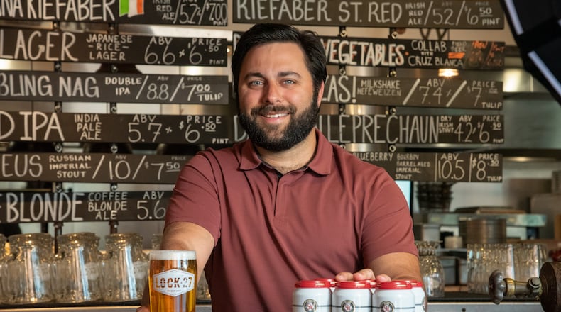 Lock 27 Brewing is adding a new division focusing on classic-style beer in advance of ramping up distribution to the Cincinnati and Columbus areas. Pictured is Product Manager Colin Barnhart (CONTRIBUTED PHOTO).
