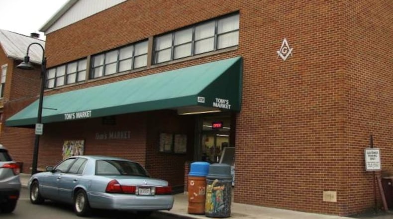 Tom's Market, a longtime local staple in downtown Yellow Springs, may become a co-op as part of an agreement with the Yellow Springs Community Foundation. FILE