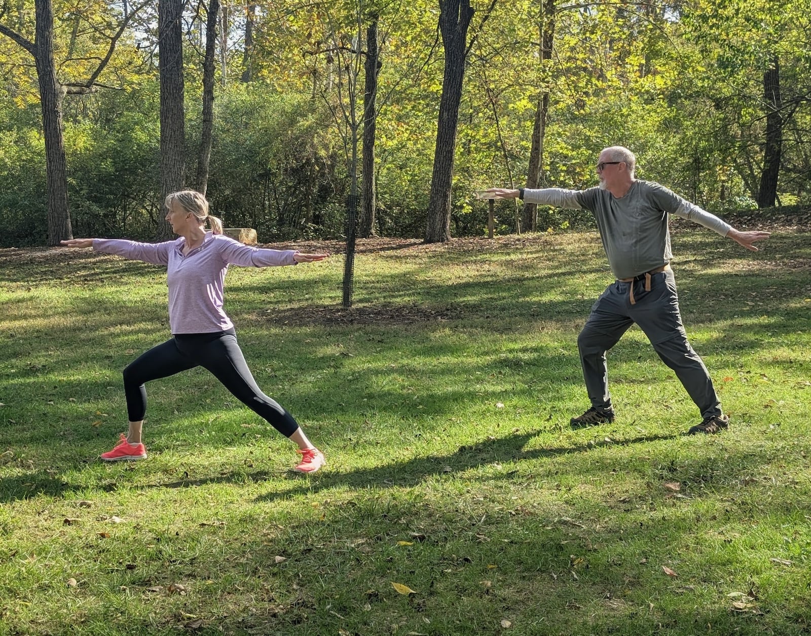 Beginners and experienced yogis alike can reap the benefits of participating in Flow in the Forest. CONTRIBUTED