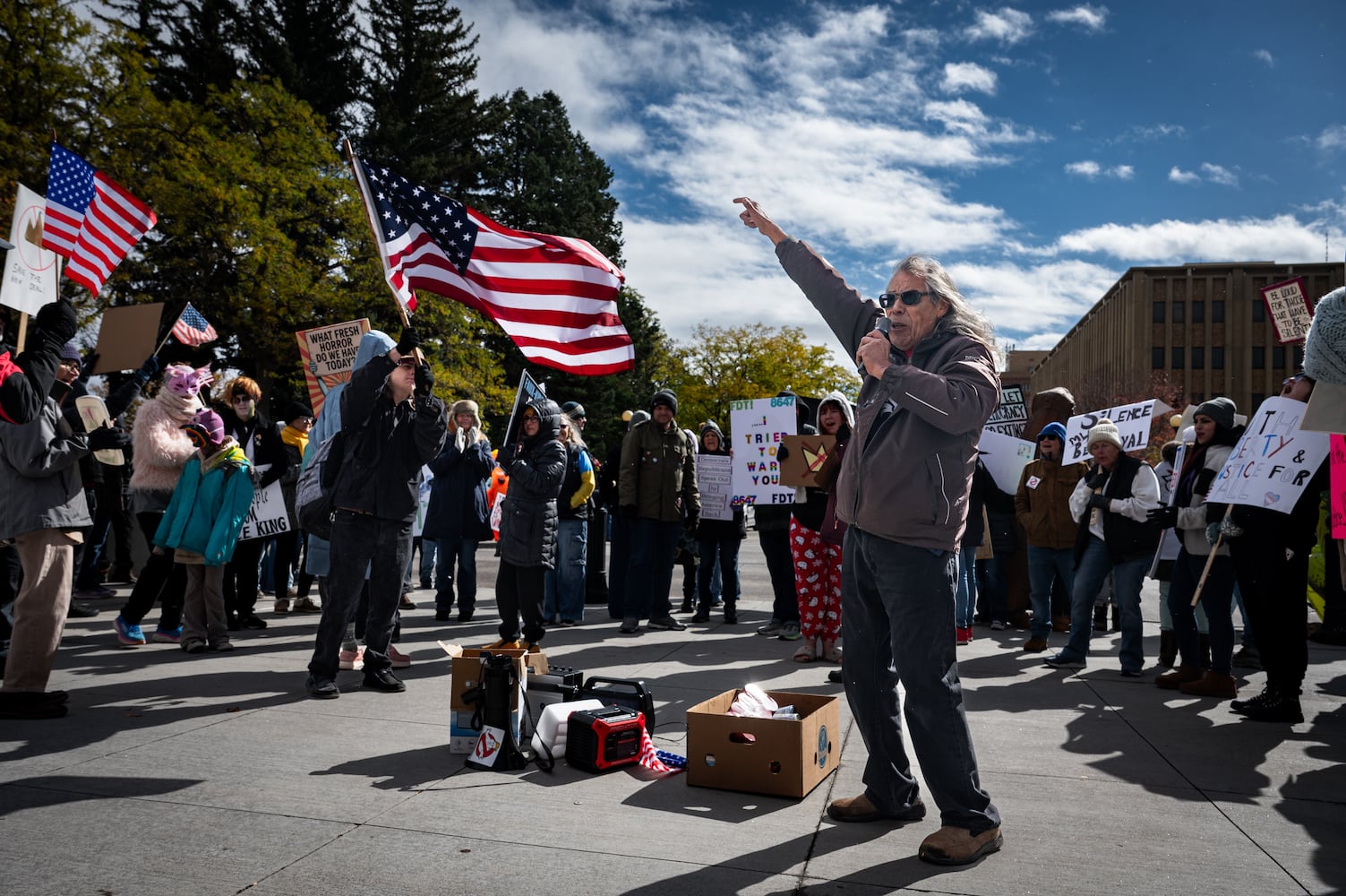 US Protests Wyoming