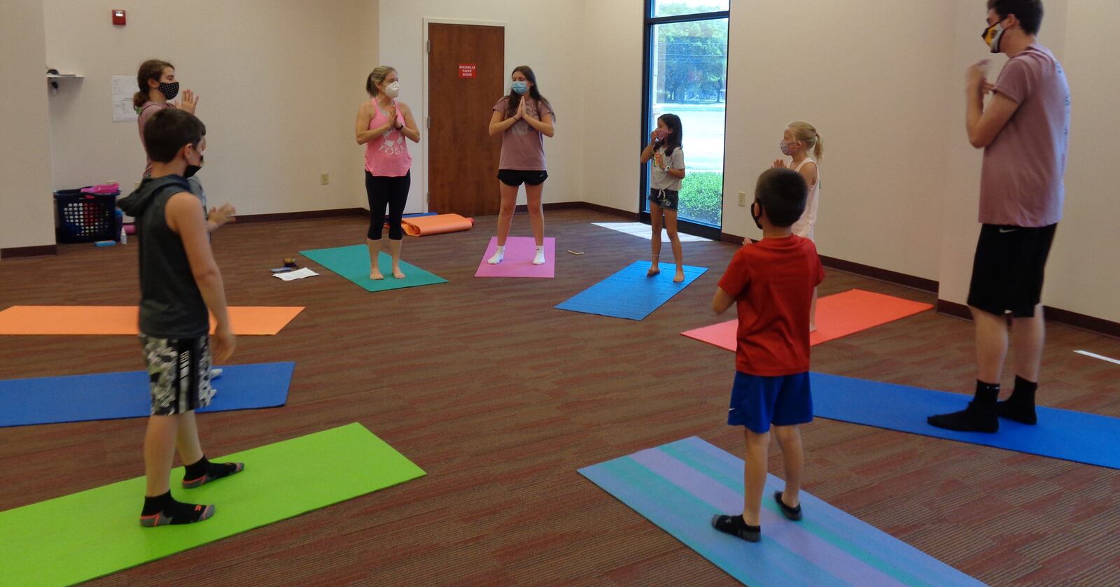 Elissa Dinsmore, a nurse practitioner from Centerville, teaches a family class at Camp Shalom within her Jewish community this past summer. CONTRIBUTED