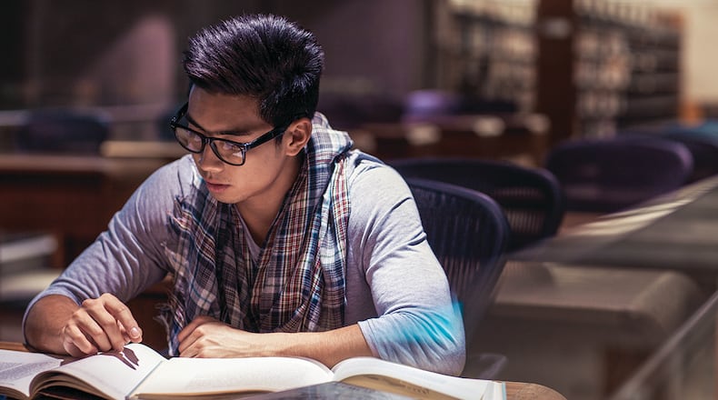 The acute stress students feel during finals week might actually compel them to perform better on their exams. METRO CREATIVE CONNECTION