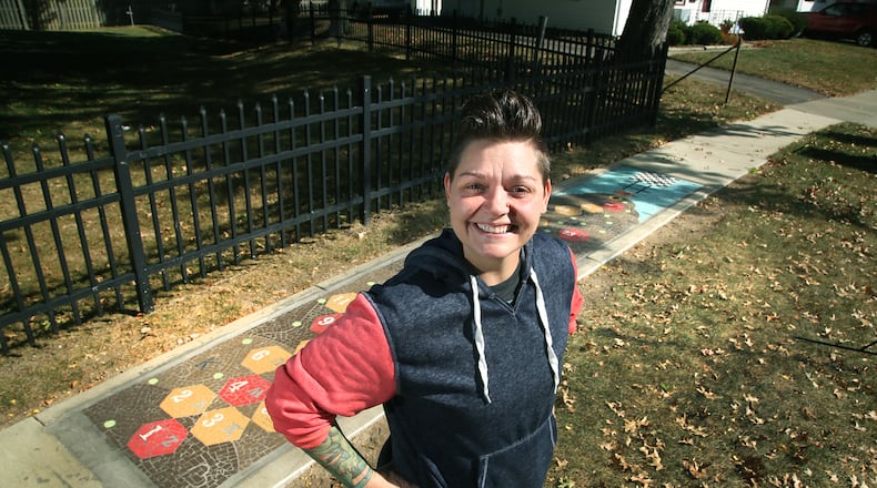 Jes McMillan is the founder of the Mosaic Institute of Greater Dayton. LISA POWELL / STAFF