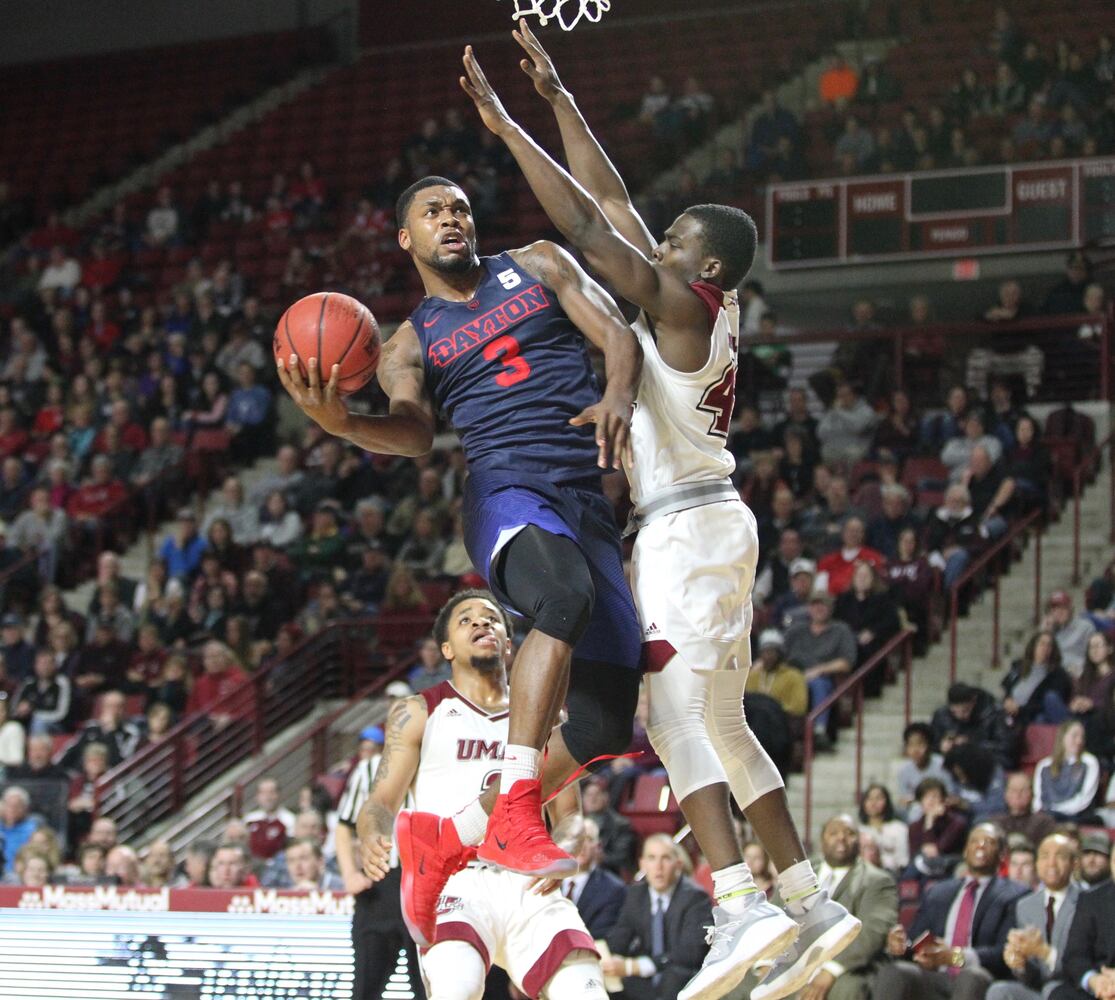 Photos: Dayton Flyers lose at UMass