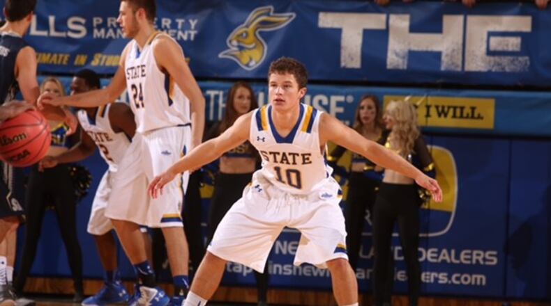 Cole Gentry played 10 games for South Dakota State this season.