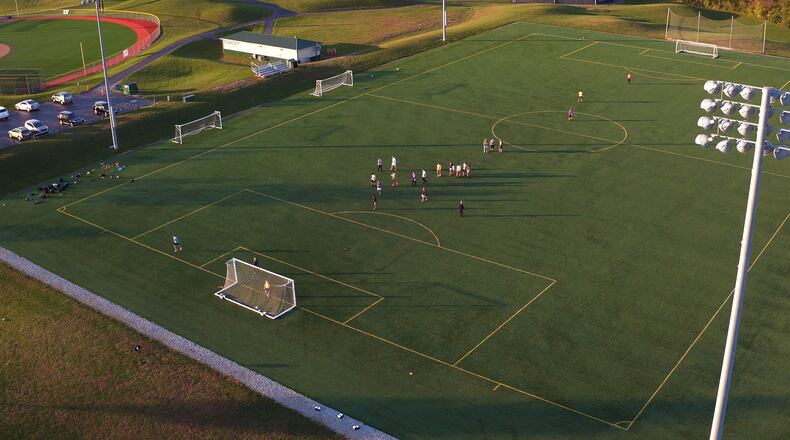 A soccer field. TY GREENLEES / STAFF