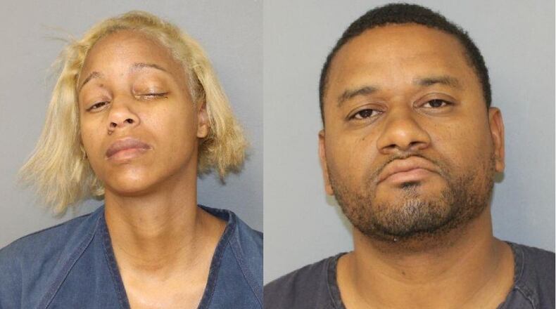 Tchanavian Cantrell (left) and John Cantrell (right) have been convicted in child endangering for "whoopings" of a young girl.