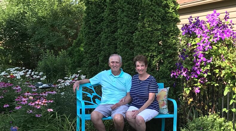 Sam and Susie Kurtz have transformed their backyard into a tranquil place. CONTRIBUTED PHOTOS