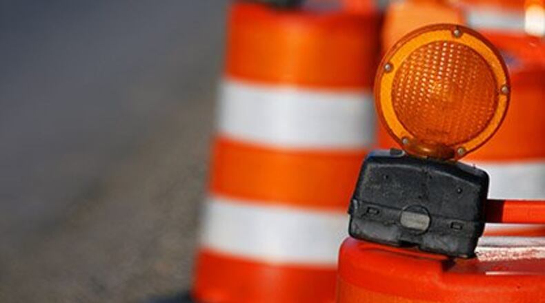 .Road work is continuing on South Dixie Highway in Franklin Twp. FILE PHOTO