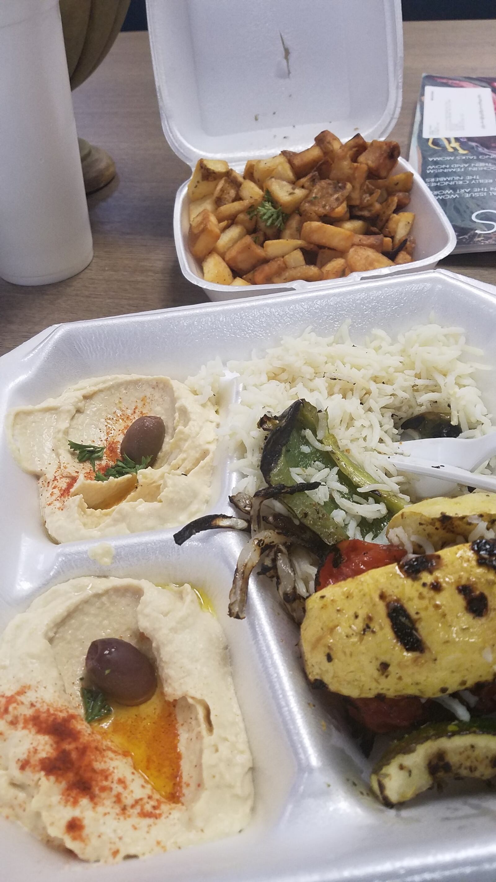Olive Mediterranean Grill opened in downtown Dayton July 27, 2018.