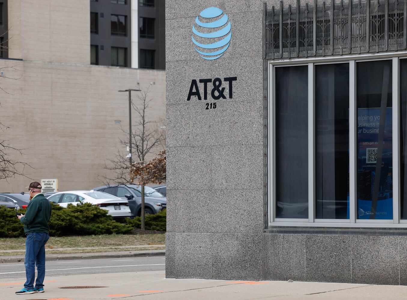 AT&T building downtown