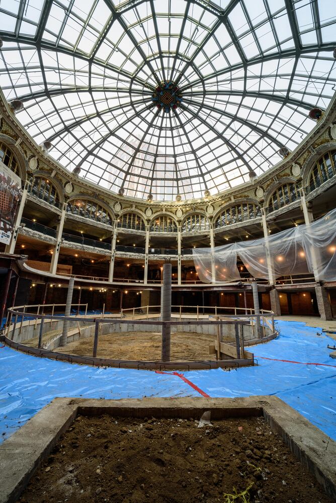 PHOTOS: See the latest progress on the Dayton Arcade