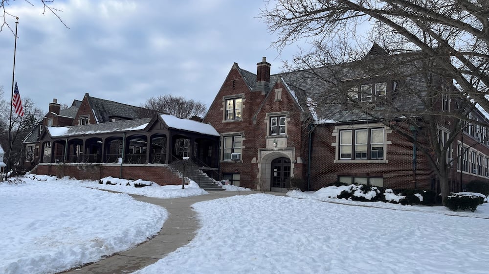 Smith Elementary School in Oakwood, shown Jan. 14, 2025, and Harman Elementary School are the focus of the district's master facilities plan. JEN BALDUF/STAFF