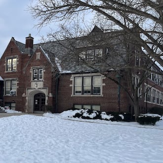 Smith Elementary School in Oakwood, shown Jan. 14, 2025, and Harman Elementary School are the focus of the district's master facilities plan. JEN BALDUF/STAFF