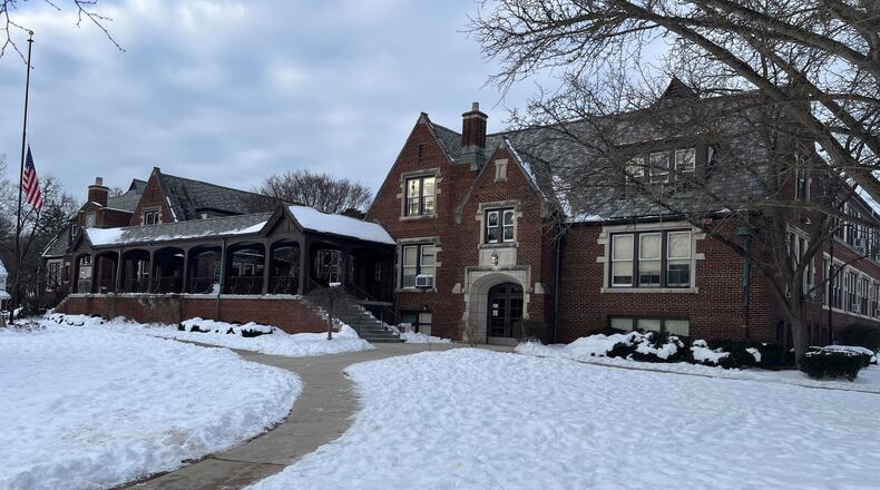 Smith Elementary School in Oakwood, shown Tuesday, Jan. 14, 2025, and Harman Elementary School are the focus of the second phase of the district's master facilities plan to be funded by May bond levy. JEN BALDUF/STAFF