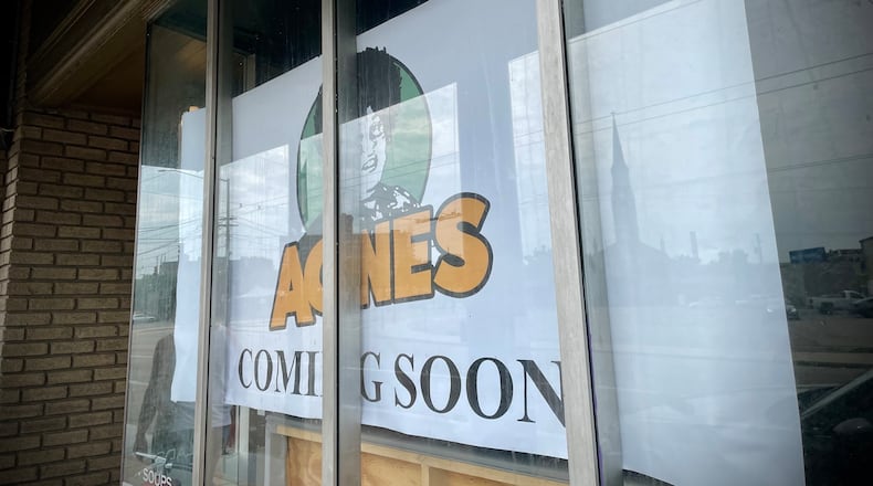 After operating out of the Wympee building on East Third Street for about four years, Agnes is moving to Dayton’s Oregon District. The Caribbean restaurant will be located at 613 E. Fifth St. in the former location of Corner Kitchen. NATALIE JONES/STAFF