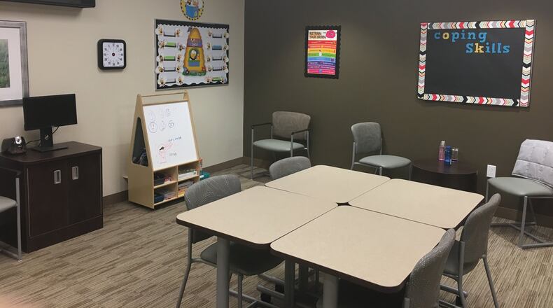 Beckett Springs, which offers inpatient and outpatient mental health and addiction treatment services for adults at its West Chester Twp. facility, just added 24 inpatient beds and expanded its outpatient services to accommodate children and adolescents. ERIC SCHWARTZBERG/STAFF