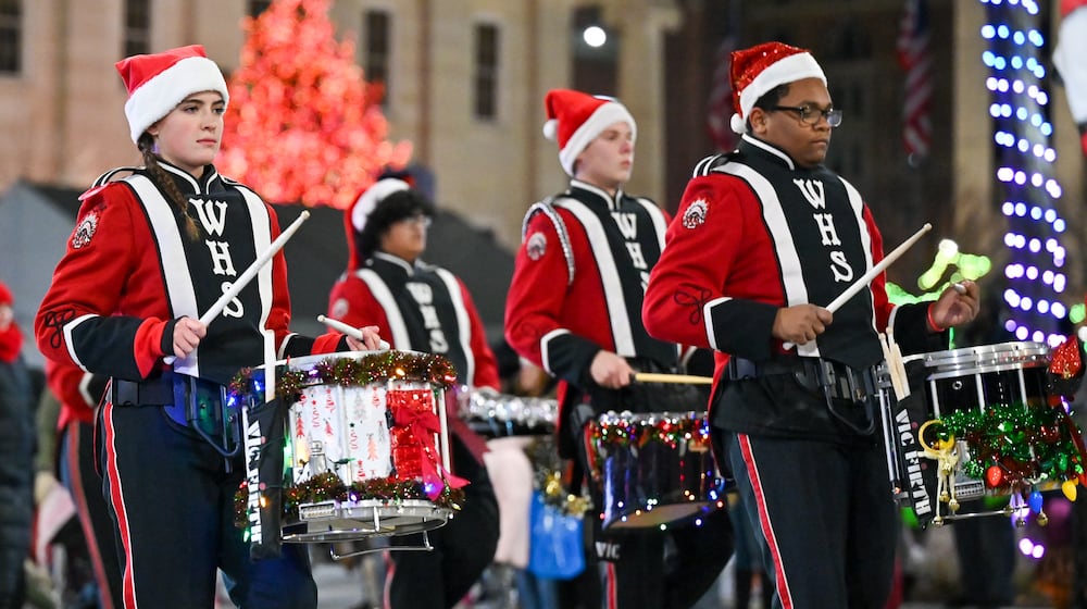 The 53rd annual Dayton Holiday Festival featuring the Grande Illumination and Grande Illumination Parade occurred on Friday, Nov. 28 in downtown Dayton. BRYANT BILLING/STAFF