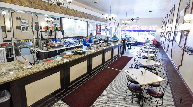 The Village Ice Cream Parlor, which has been serving people in Lebanon old-school ice cream for 49 years, has opened a second location on Hamilton’s Main Street soon. It will start with ice cream, and later add food, in what seems to be a boost for Main Street. NICK GRAHAM/STAFF