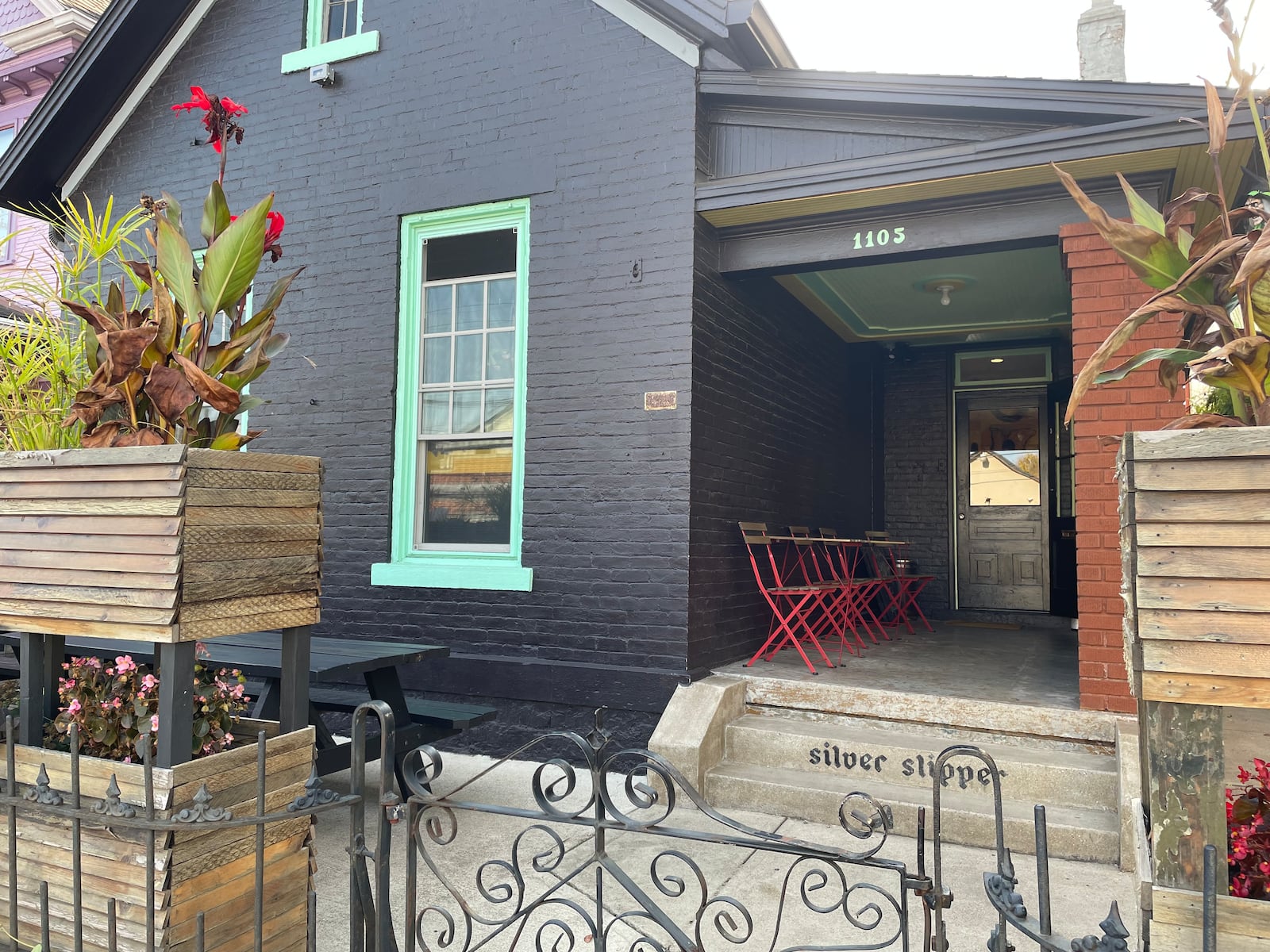 Silver Slipper, a wine bar and late-night food option, is located at 1105 Wayne Ave. in Dayton. NATALIE JONES/STAFF