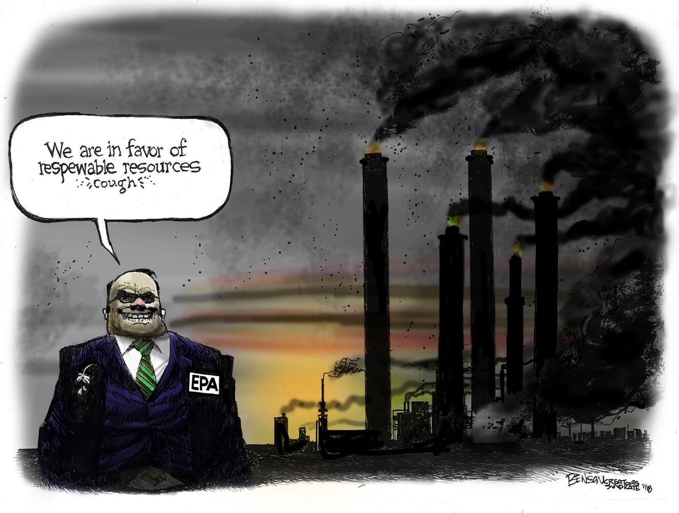 Week in cartoons: Facebook, tariffs and more