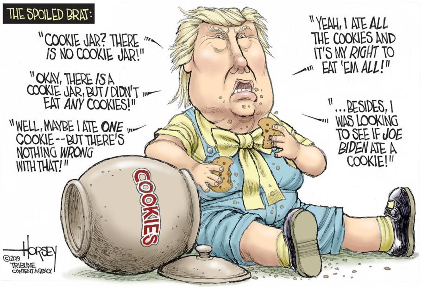 Week in cartoons: Trump, the whistleblower and more