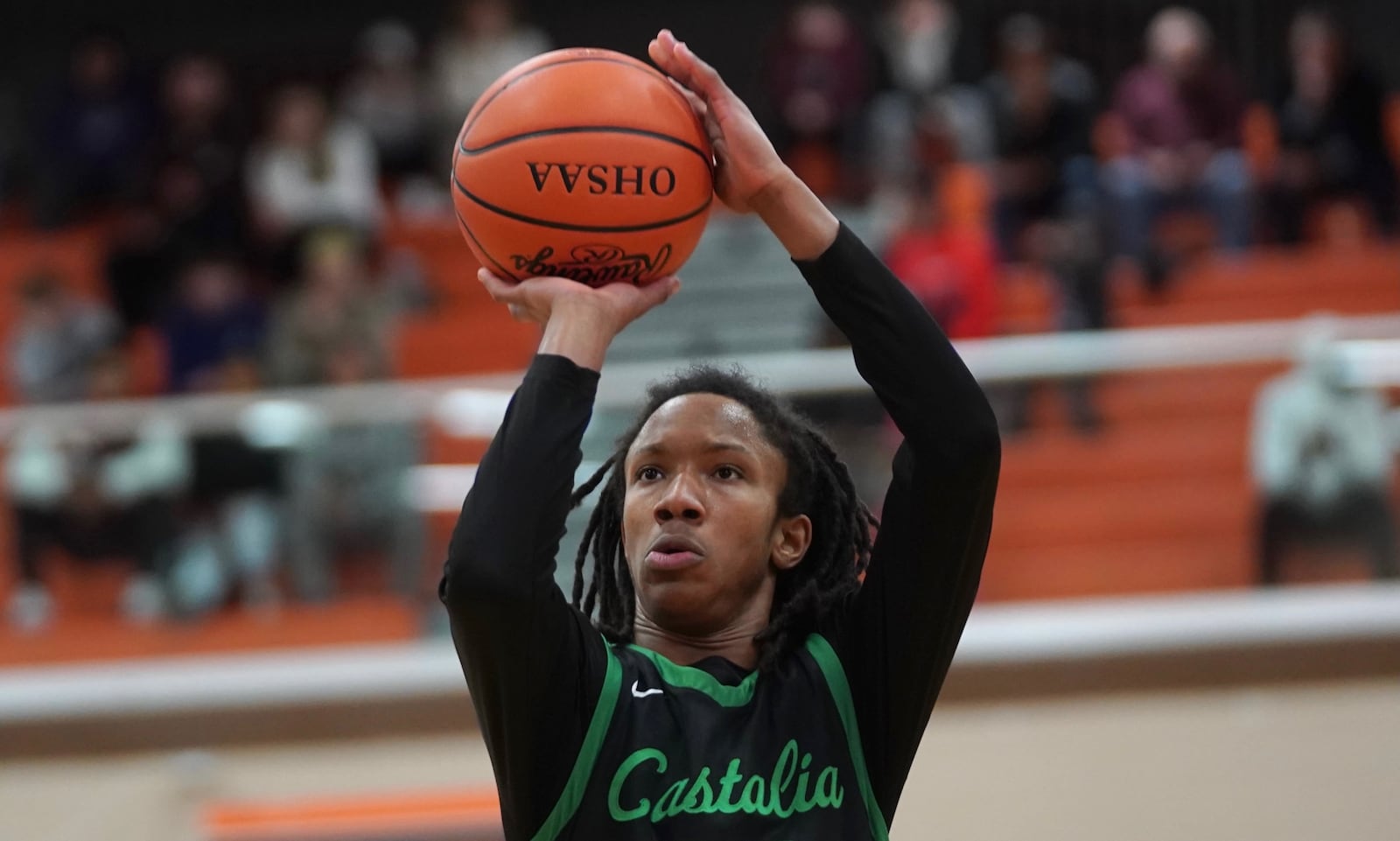 Margaretta's Julian Washington is pictured during his sophomore season. Photo courtesy of Sandusky Register